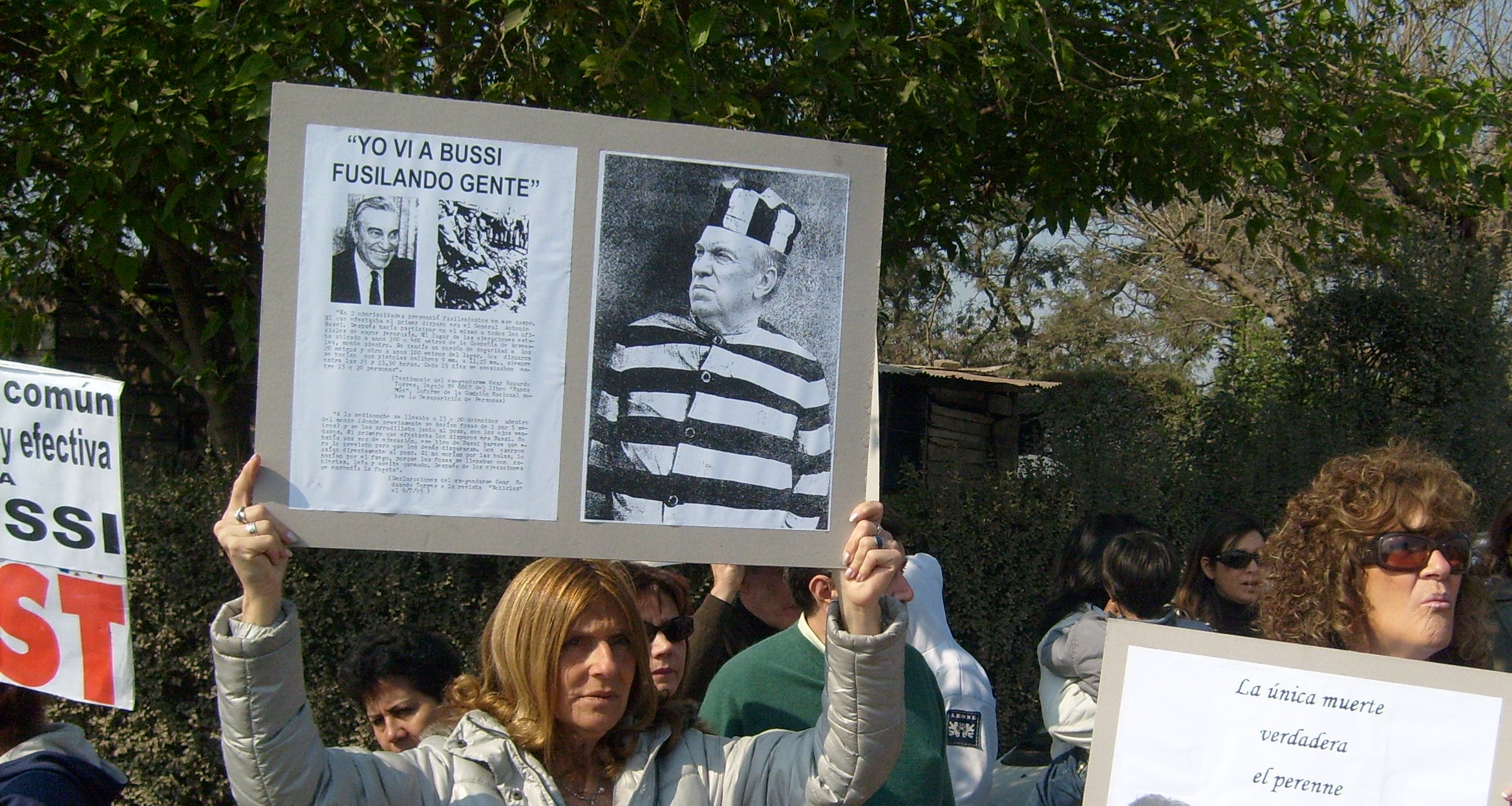 El changuito que le vendía bollo a Bussi