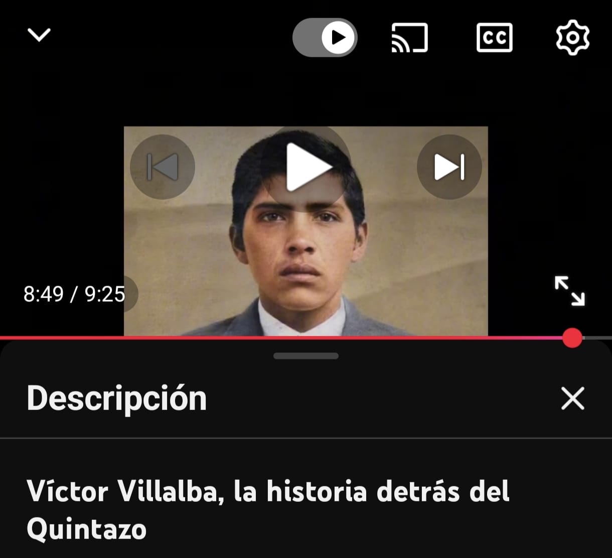 Victor Villalba. La historia detrás del Quintazo